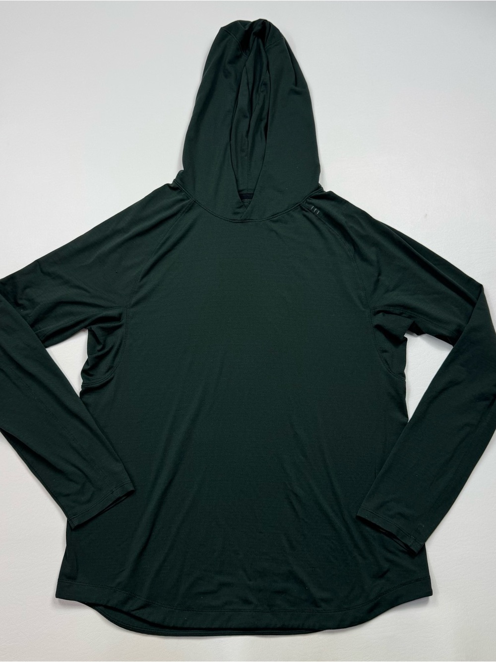 Lululemon Green Hooded Long Sleeve Top Size Medium